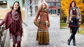 Styl Boho dla osób plus size.  Wzory.  Szyjemy w stylu boho Boho dla dzieci własnymi rękami