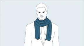 How to tie a scarf beautifully (photo and detailed description)