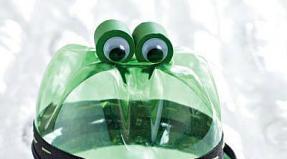 Мастер класс: лягушка из пластиковых бутылок своими руками, пошаговая инструкция изготовления с фотоматериалами Как сделать лягушку из подручных средств