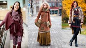 Styl Boho dla osób plus size.  Wzory.  Szyjemy w stylu boho Boho dla dzieci własnymi rękami